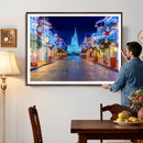 Disney Wall Art | Castle Large Wall Art Disney Magic Kingdom