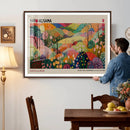 Framed Yayoi Kusama 1986 Wall Art Print – Japanese Wall Art