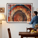 Abstract Tree Ring Art, Colorful Tree Ring Wall Decor, by MyGreatCanvas | Canvas Wall Art Prints | Photo Prints & Wall Decor