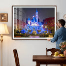 Disney Castle Wall Art Canvas Print – Magical Fairytale