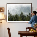 Misty Mountain Forest Wall Art Canvas Print by MyGreatCanvas | Canvas Wall Art Prints | Photo Prints & Wall Decor