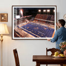 Boise State Stadium Large Wall Art Canvas Print for Living by MyGreatCanvas | Canvas Wall Art Prints | Photo Prints & Wall Decor