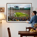 Green Bay Packers Stadium Wall Art Canvas Print, Lambeau by MyGreatCanvas | Canvas Wall Art Prints | Photo Prints & Wall Decor
