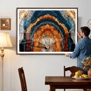 Abstract Wood Grain Canvas Print, Tree Ring Pattern Wall by MyGreatCanvas | Canvas Wall Art Prints | Photo Prints & Wall Decor