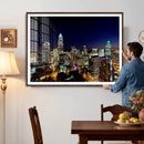 Atlanta Skyline Wall Art Canvas Print – Modern Cityscape by MyGreatCanvas | Canvas Wall Art Prints | Photo Prints & Wall Decor