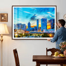 Atlanta Skyline Wall Art Canvas Print, Atlanta Downtown by MyGreatCanvas | Canvas Wall Art Prints | Photo Prints & Wall Decor