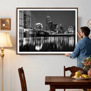 Austin Skyline Wall Art Canvas Print, Austin Downtown Night by MyGreatCanvas | Canvas Wall Art Prints | Photo Prints & Wall Decor