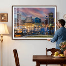 Baltimore Skyline Wall Art Canvas Print, Baltimore Downtown by MyGreatCanvas | Canvas Wall Art Prints | Photo Prints & Wall Decor