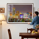Baltimore Skyline Wall Art Canvas Print, Baltimore Downtown by MyGreatCanvas | Canvas Wall Art Prints | Photo Prints & Wall Decor