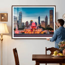 Chicago Wall Art Canvas Print - Chicago City Downtown Night by MyGreatCanvas | Canvas Wall Art Prints | Photo Prints & Wall Decor
