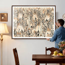 Native American Indian Wall Art Canvas Print - Abstract by MyGreatCanvas | Canvas Wall Art Prints | Photo Prints & Wall Decor