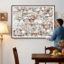 Abstract Longhorn Herd Wall Art Canvas Print - Abstract by MyGreatCanvas | Canvas Wall Art Prints | Photo Prints & Wall Decor