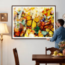 Butterfly Wall Art Canvas Print – Colorful Abstract Nature by MyGreatCanvas | Canvas Wall Art Prints | Photo Prints & Wall Decor