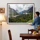 Yosemite Valley Wall Art Canvas Print – Misty Mountain by MyGreatCanvas | Canvas Wall Art Prints | Photo Prints & Wall Decor