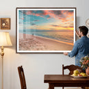 Beach Walk Wall Art Canvas Print – Soft Coastal Photography by MyGreatCanvas | Canvas Wall Art Prints | Photo Prints & Wall Decor