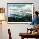 Mountain Forest Wall Art Canvas Print, Alpine Pine Tree by MyGreatCanvas | Canvas Wall Art Prints | Photo Prints & Wall Decor