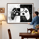 Abstract Gaming Controller Wall Art Canvas Print by MyGreatCanvas | Canvas Wall Art Prints | Photo Prints & Wall Decor