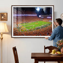 Clemson Football Stadium Wall Art Canvas Print, College by MyGreatCanvas | Canvas Wall Art Prints | Photo Prints & Wall Decor