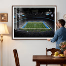 Detroit Lions Stadium Wall Art Canvas Print, Football Field by MyGreatCanvas | Canvas Wall Art Prints | Photo Prints & Wall Decor