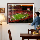 Georgia Bulldogs Stadium Wall Art Canvas Print, Sanford by MyGreatCanvas | Canvas Wall Art Prints | Photo Prints & Wall Decor