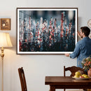 Winter Heather Wall Art Canvas Print, Frosted Floral Nature by MyGreatCanvas | Canvas Wall Art Prints | Photo Prints & Wall Decor