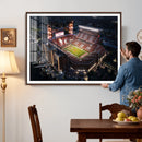 Oklahoma Memorial Stadium - Gaylord Memorial Stadium Wall by MyGreatCanvas | Canvas Wall Art Prints | Photo Prints & Wall Decor