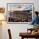 Donald W. Reynolds Razorback Stadium Wall Art Canvas Print – by MyGreatCanvas | Canvas Wall Art Prints | Photo Prints & Wall Decor