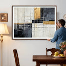 Gold Abstract Wall Art Canvas Print, Modern Luxury Geometric by MyGreatCanvas | Canvas Wall Art Prints | Photo Prints & Wall Decor