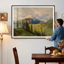 Konrad Petrides View From Mount Helm Wall Art Canvas Print - by MyGreatCanvas | Canvas Wall Art Prints | Photo Prints & Wall Decor