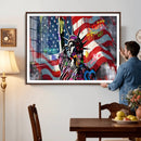 USA Statue of Liberty Graffiti Street Art Wall Art Canvas by MyGreatCanvas | Canvas Wall Art Prints | Photo Prints & Wall Decor