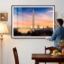 Washington DC Skyline Wall Art Canvas Print – Lincoln by MyGreatCanvas | Canvas Wall Art Prints | Photo Prints & Wall Decor