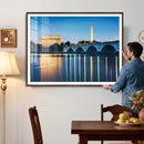 Washington DC Wall Art Canvas Print – Lincoln Memorial Night by MyGreatCanvas | Canvas Wall Art Prints | Photo Prints & Wall Decor