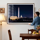Washington White House Skyline Wall Art Canvas Print – by MyGreatCanvas | Canvas Wall Art Prints | Photo Prints & Wall Decor