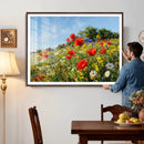 Wildflower Meadow Wall Art Canvas Print – Colorful Poppy and by MyGreatCanvas | Canvas Wall Art Prints | Photo Prints & Wall Decor
