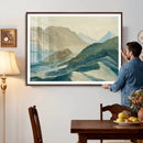 Abstract Mountain Landscape Wall Art Canvas Print – Textured by MyGreatCanvas | Canvas Wall Art Prints | Photo Prints & Wall Decor
