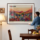 Yayoi Kusama Colorful Landscape Wall Art Canvas Print – by MyGreatCanvas | Canvas Wall Art Prints | Photo Prints & Wall Decor