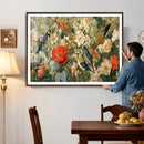 Vintage Birds and Flowers Wall Art Canvas Print, Botanical by MyGreatCanvas | Canvas Wall Art Prints | Photo Prints & Wall Decor