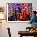 Jazz Band Canvas Wall Art — Jazz Club Singer Saxophone Print by MyGreatCanvas | Canvas Wall Art Prints | Photo Prints & Wall Decor
