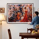 Jazz Band Canvas Wall Art — Jazz Club Singer Saxophone Print by MyGreatCanvas | Canvas Wall Art Prints | Photo Prints & Wall Decor