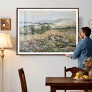 Katie Staples Hillside Canvas Wall Art — Coastal Wildflower by MyGreatCanvas | Canvas Wall Art Prints | Photo Prints & Wall Decor