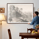 Van Poelenburch Landscape Canvas Wall Art — Dutch Golden Age by MyGreatCanvas | Canvas Wall Art Prints | Photo Prints & Wall Decor