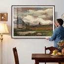 Gustav Macoun Heathland Canvas Print, Czech Landscape Oil by MyGreatCanvas | Canvas Wall Art Prints | Photo Prints & Wall Decor