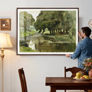 Anders Zorn Watercolor Canvas Print, Örtofta 1905 Swedish by MyGreatCanvas | Canvas Wall Art Prints | Photo Prints & Wall Decor