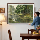 Forest Stream Canvas Wall Art, Peder Monsted A Forest Stream by MyGreatCanvas | Canvas Wall Art Prints | Photo Prints & Wall Decor