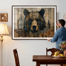 Abstract 399 Bear Wall Art | Rustic Cabin Wall Decor with by MyGreatCanvas | Canvas Wall Art Prints | Photo Prints & Wall Decor