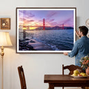 Golden Gate Bridge Wall Art Canvas Print – Framed San by MyGreatCanvas | Canvas Wall Art Prints | Photo Prints & Wall Decor