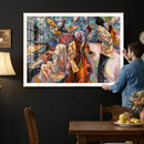African American Jazz Art Music Abstract Wall Art Painting by MyGreatCanvas | Canvas Wall Art Prints | Photo Prints & Wall Decor