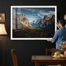 Yosemite National Park Canvas Wall Art – Framed Mountain by MyGreatCanvas | Canvas Wall Art Prints | Photo Prints & Wall Decor