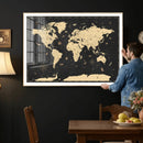 World Map Canvas Print – Detailed Map of the World Wall Art by MyGreatCanvas | Canvas Wall Art Prints | Photo Prints & Wall Decor