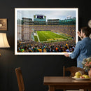 Green Bay Packers Stadium Wall Art Canvas Print, Lambeau by MyGreatCanvas | Canvas Wall Art Prints | Photo Prints & Wall Decor